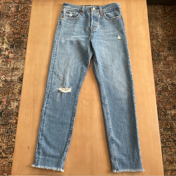 Levi's Denim - Women’s Levi’s Wedgie Blue Straight Leg Jeans